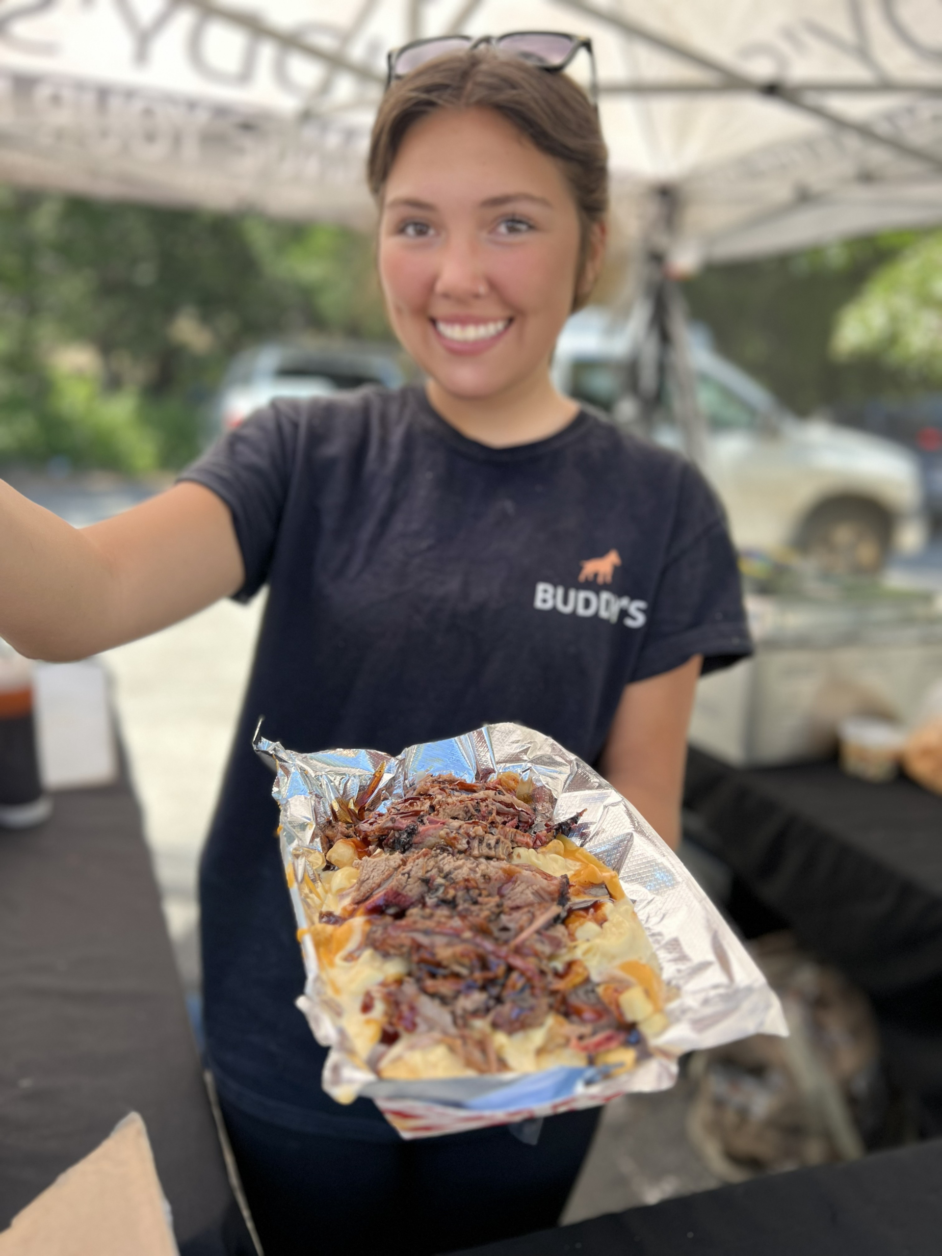 Girl from Dave's BBQ