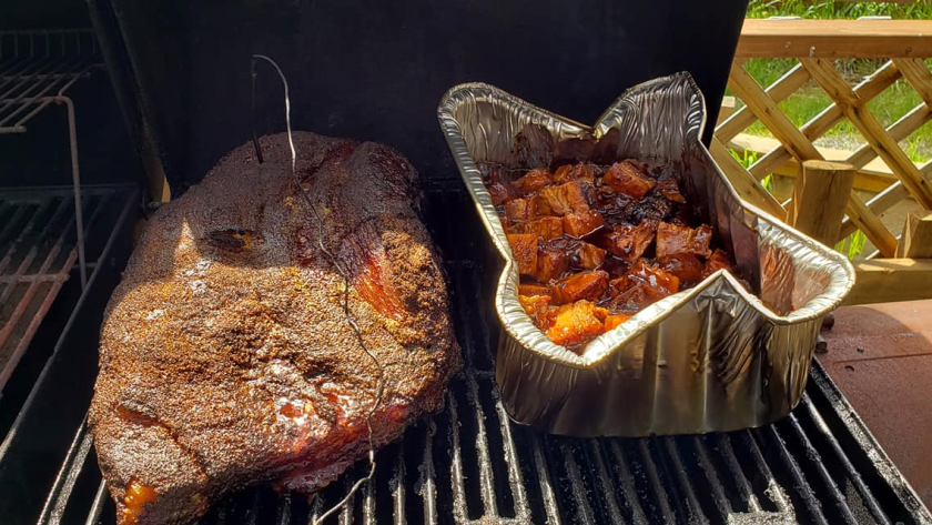 Smoked Brisket and Burnt Ends