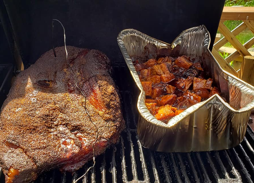 Smoked Brisket and Burnt Ends