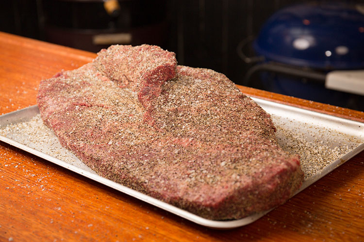 Rubbed Brisket